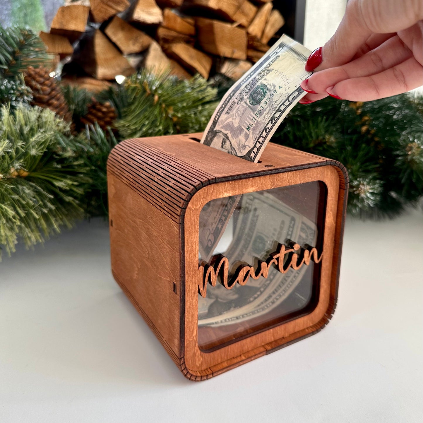 Personalized Piggy Bank with Name, Kids Coin Bank, Piggy Bank Gift, Children's Money Bank, Kids Birthday Gift, Nursery Decor, Gift for Boys
