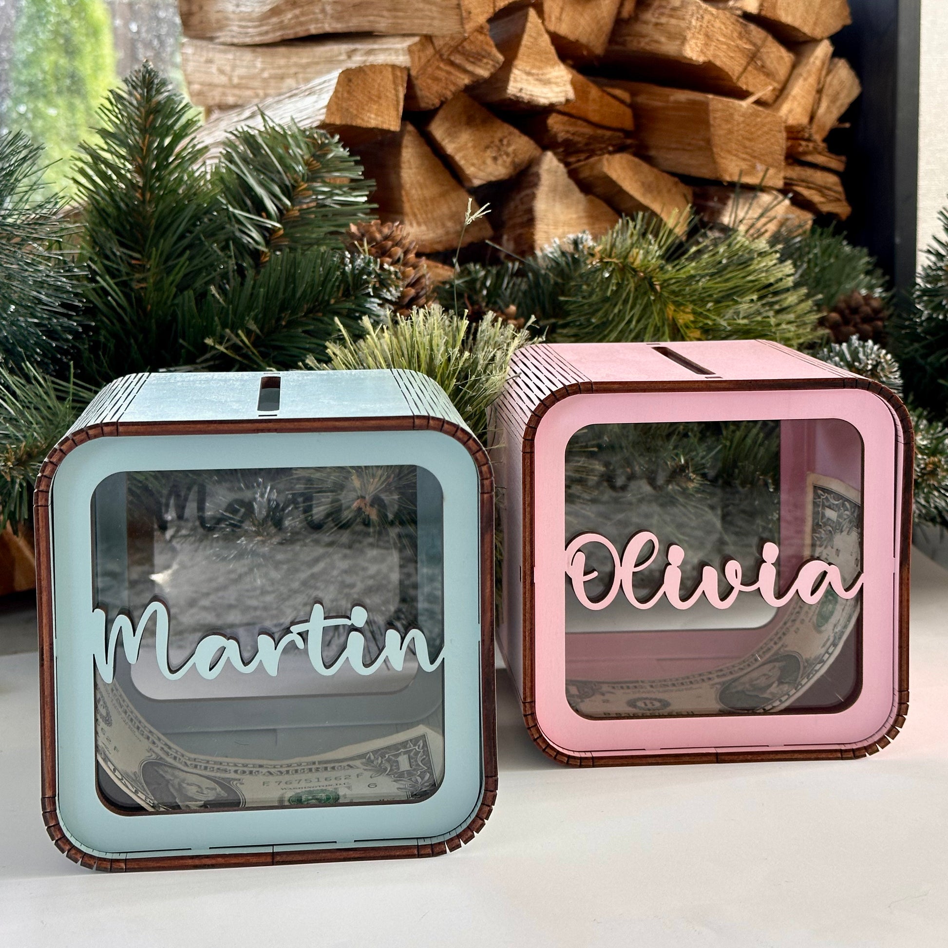 Personalized Piggy Bank with Name, Kids Coin Bank, Piggy Bank Gift, Children's Money Bank, Kids Birthday Gift, Nursery Decor, Gift for Boys