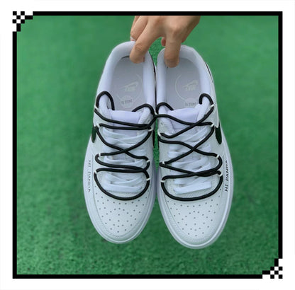 Hand Painted Panda Sneakers: Custom Anime Street Style | SJ11