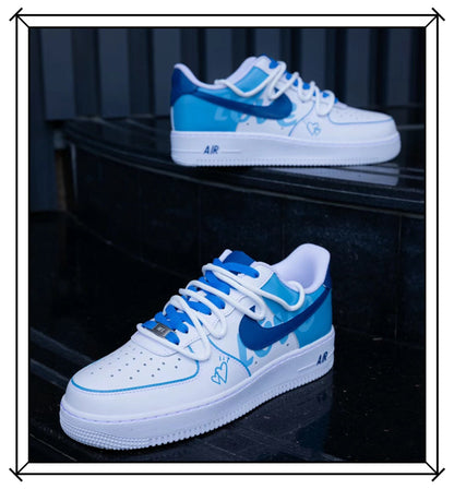 Custom Hand-Painted Air Force 1 Sneakers: Anime Cartoon Shoes | DJ42
