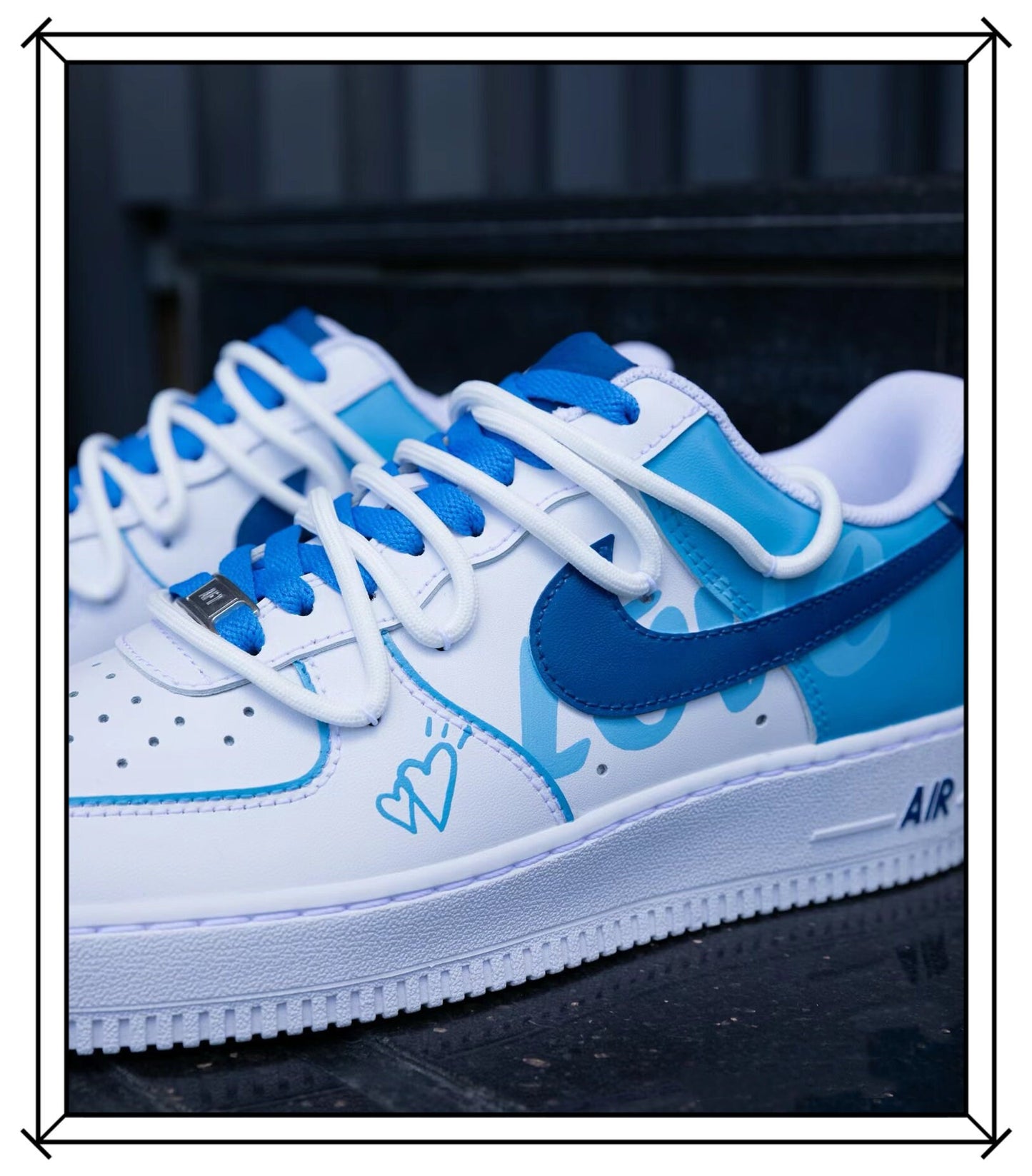 Custom Hand-Painted Air Force 1 Sneakers: Anime Cartoon Shoes | DJ42