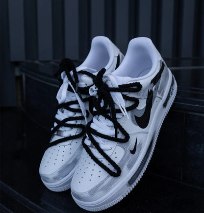 Custom Hand-Painted Air Force 1 Sneakers: Street Style Anime Shoes | CS42