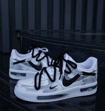Custom Hand-Painted Air Force 1 Sneakers: Street Style Anime Shoes | CS42