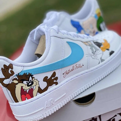 Hand Painted Air Force 1 Sneakers: Custom Cartoon Anime Shoes | NO72