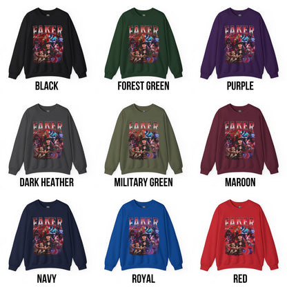 Faker League of Legends Sweatshirt: T1 Bootleg LoL Esports Fan Apparel | LE19