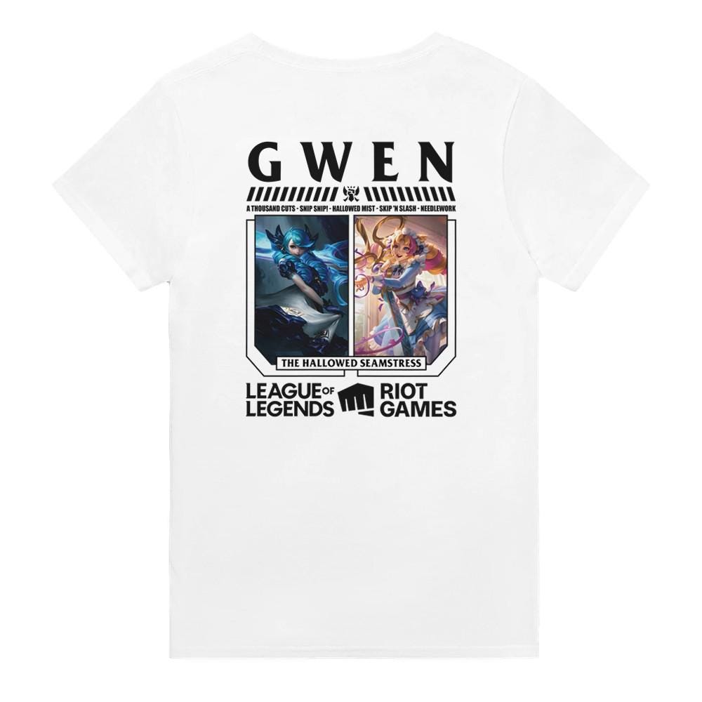 LoL Champions T-Shirt with the champion GWEN