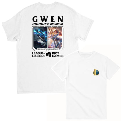 LoL Champions T-Shirt with the champion GWEN