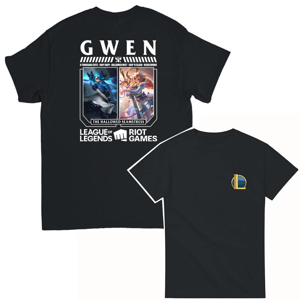 LoL Champions T-Shirt with the champion GWEN