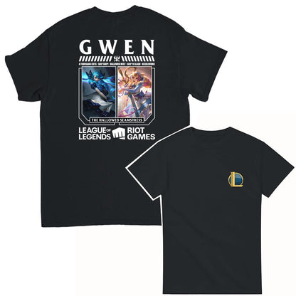LoL Champions T-Shirt with the champion GWEN