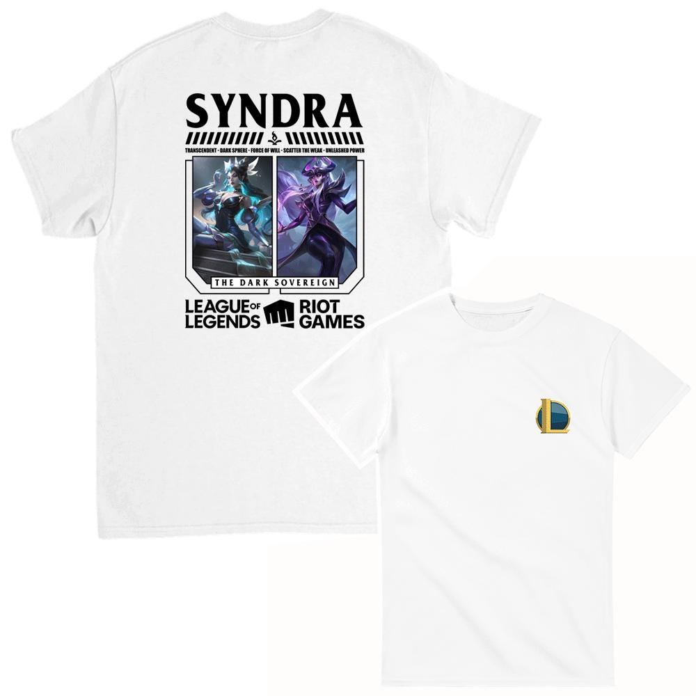 LoL Champions T-Shirt with the champion SYNDRA