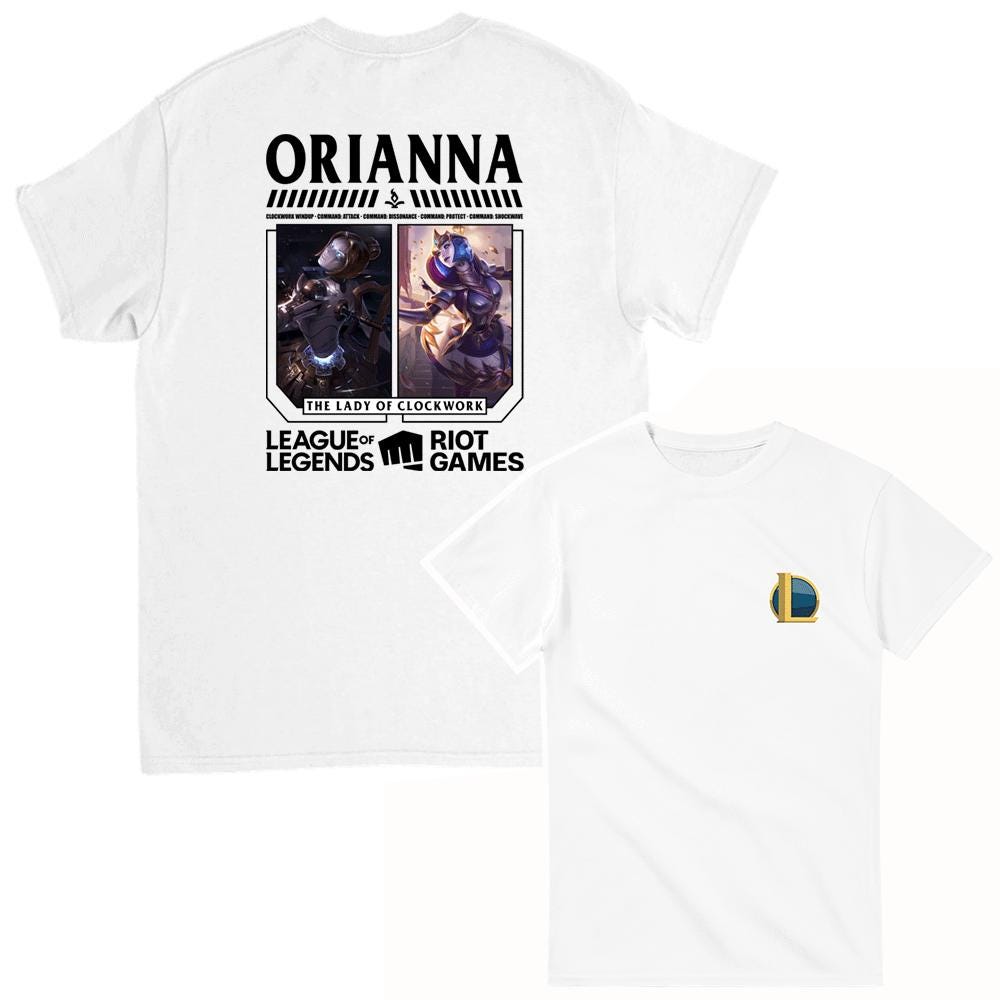 LoL Champions T-Shirt with the champion ORIANNA