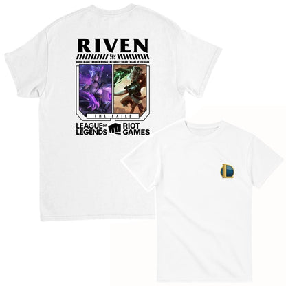 LoL Champions T-Shirt with the champion RIVEN
