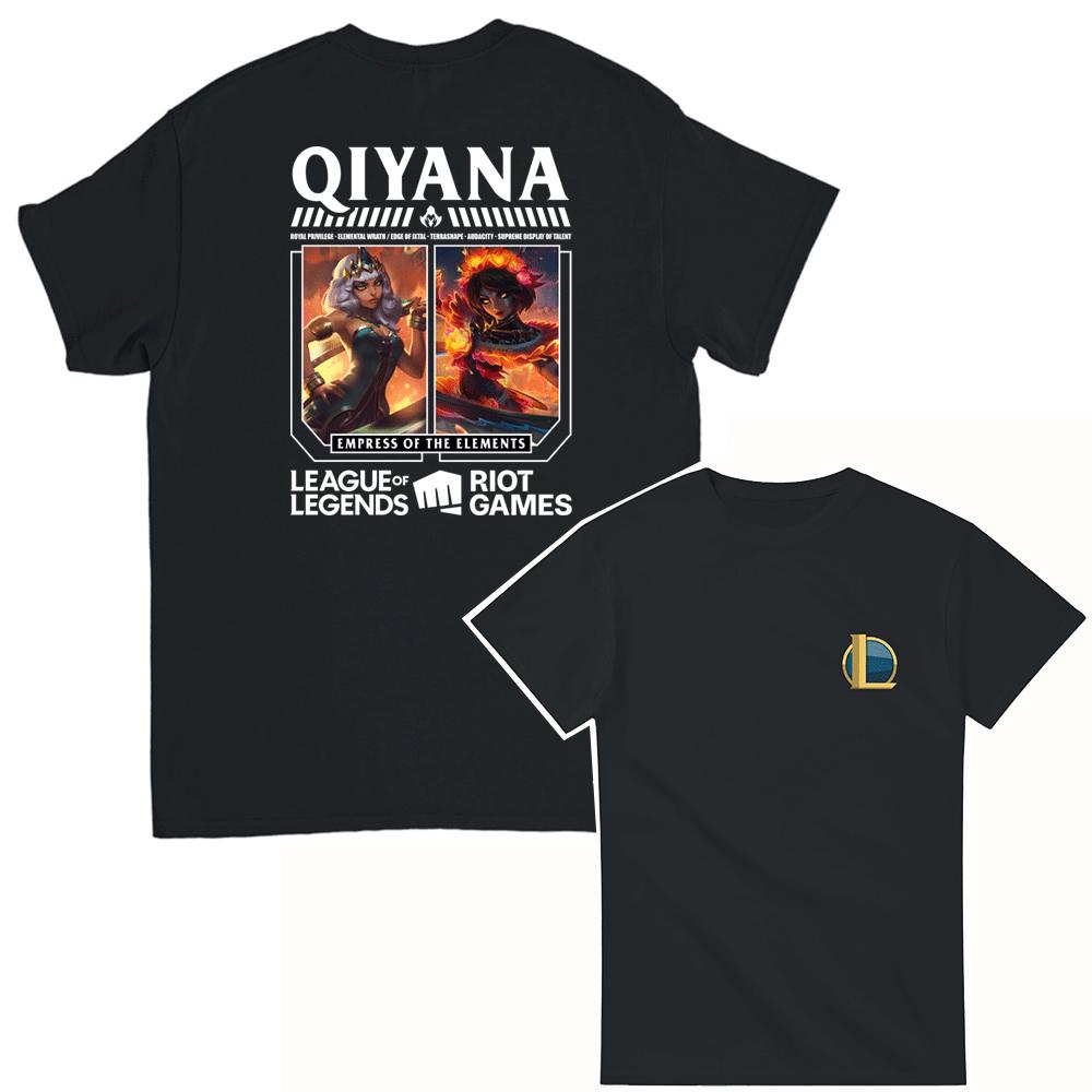 LoL Champions T-Shirt with the champion QIYANA