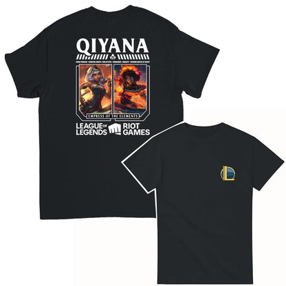 LoL Champions T-Shirt with the champion QIYANA
