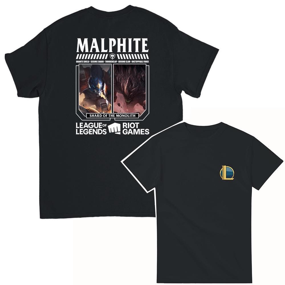 LoL Champions T-Shirt with the champion MALPHITE