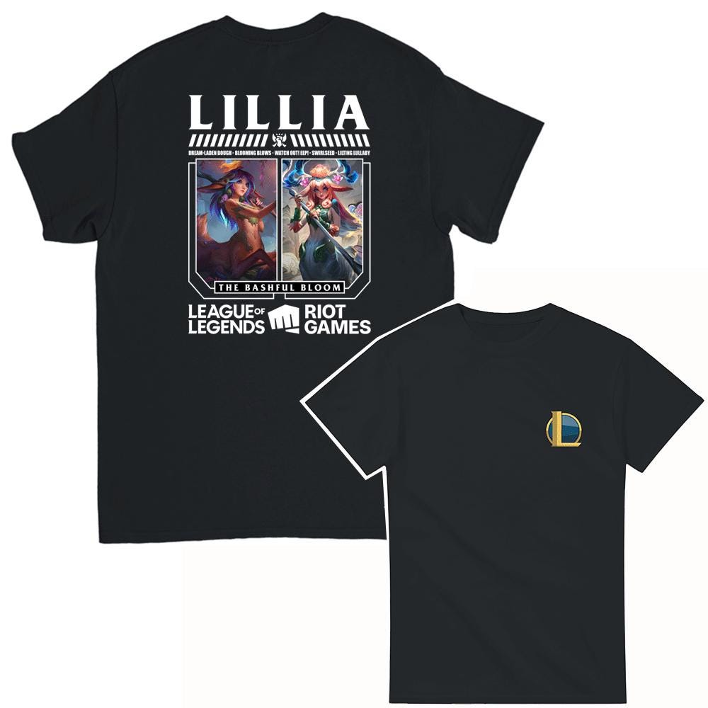 LoL Champions T-Shirt with the champion LILLIA