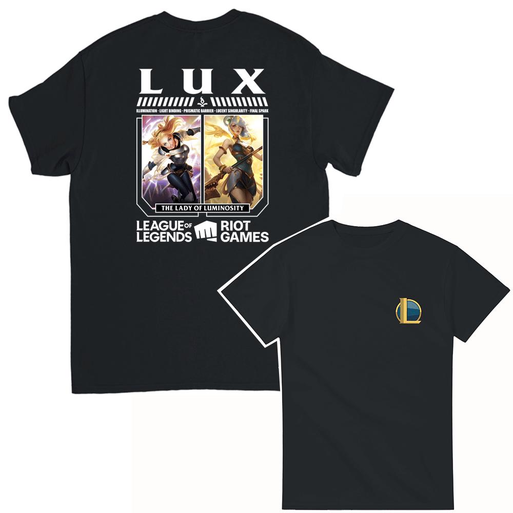 LoL Champions T-Shirt with the champion LUX