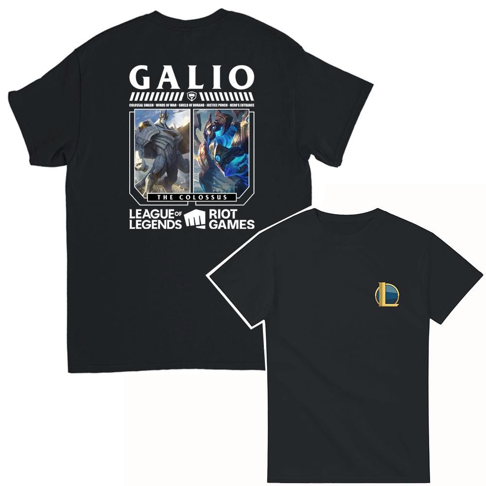 LoL Champions T-Shirt with the champion GALIO