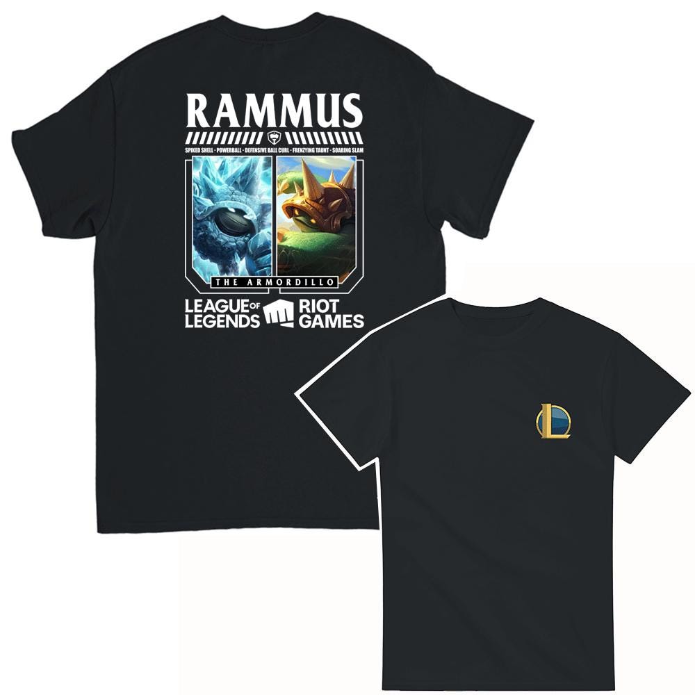 LoL Champions T-Shirt with the champion RAMMUS