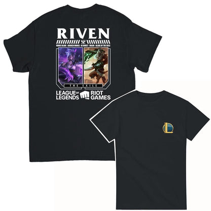 LoL Champions T-Shirt with the champion RIVEN