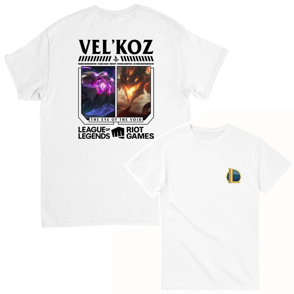 LoL Champions T-Shirt with the champion VELKOZ