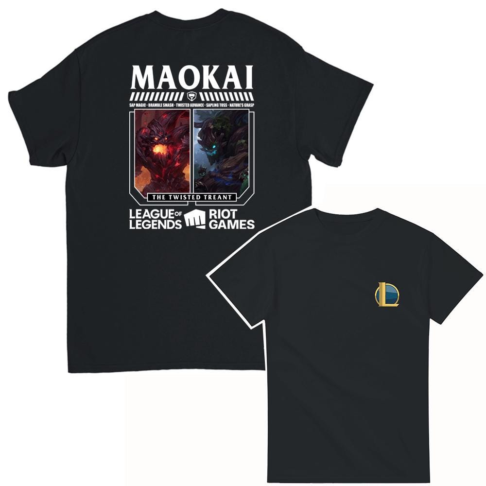 LoL Champions T-Shirt with the champion MAOKAI