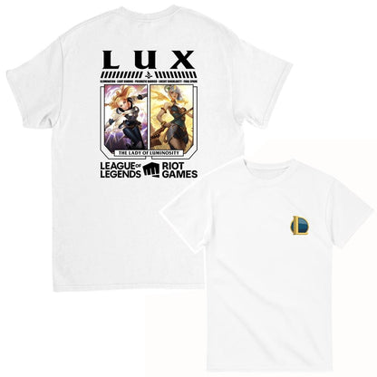 LoL Champions T-Shirt with the champion LUX
