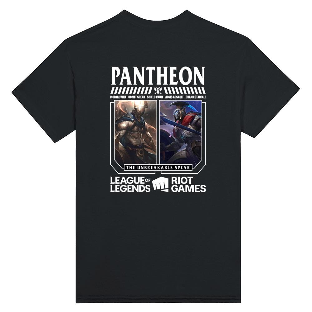 LoL Champions T-Shirt with the champion PANTHEON