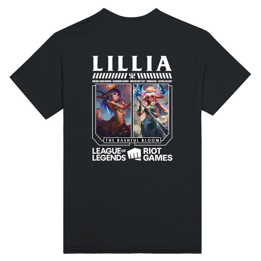 LoL Champions T-Shirt with the champion LILLIA