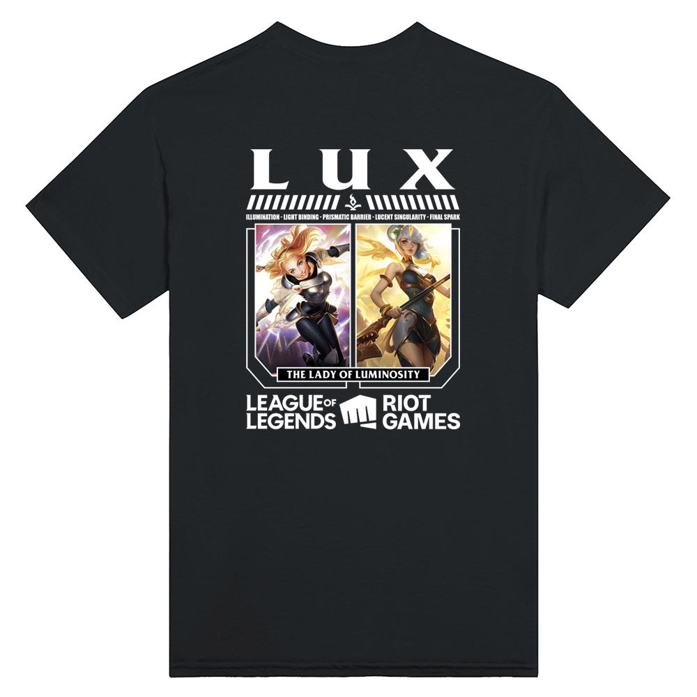 LoL Champions T-Shirt with the champion LUX