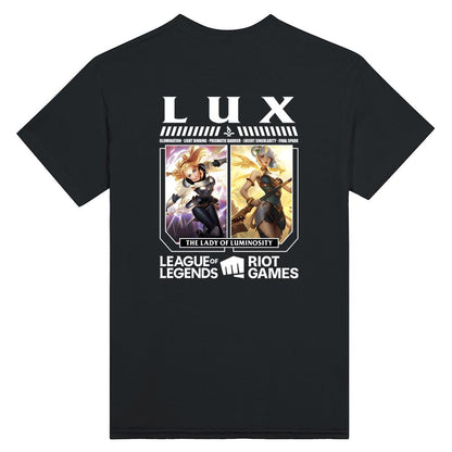 LoL Champions T-Shirt with the champion LUX