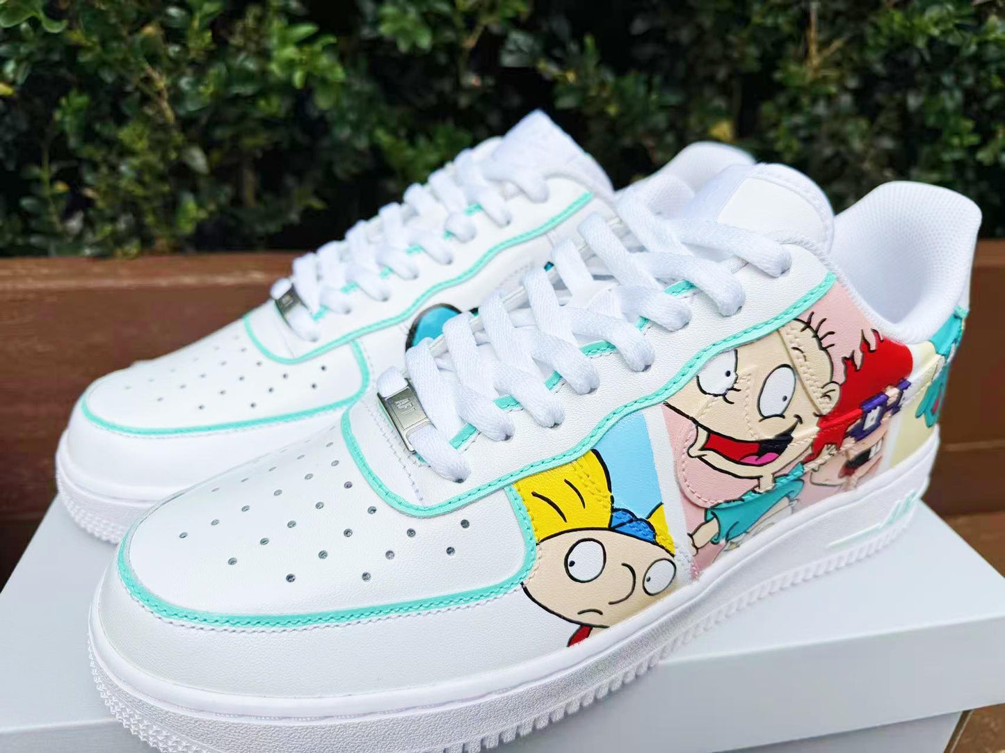 Hand Painted Nickelodeon Rugrats Air Force 1 Sneakers | SL59