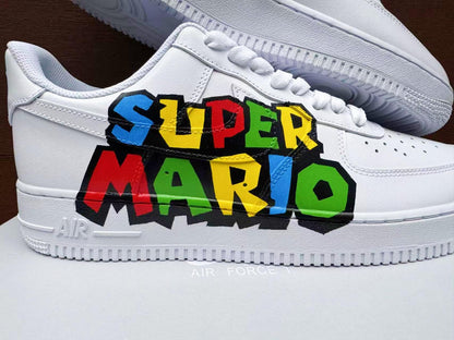 Hand Painted Air Force 1 AF 1 Sneakers: Custom Anime Shoes personalized gift design white shoes | QO90