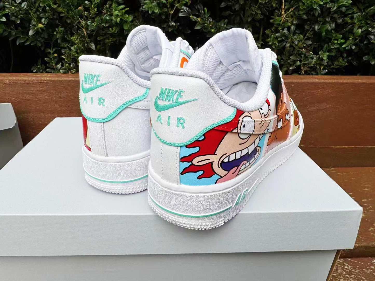 Hand Painted Nickelodeon Rugrats Air Force 1 Sneakers | SL59