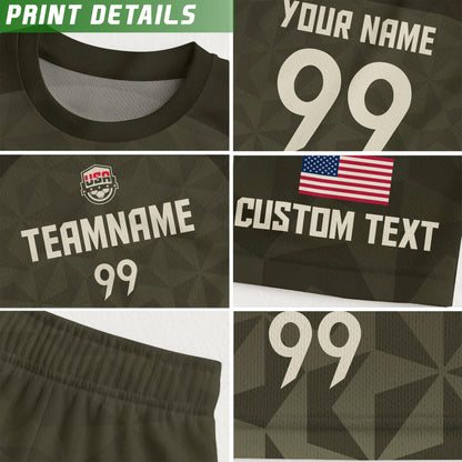 Personalized Soccer Team Jersey For Men And Kids, Print Your Logo Number & Team Name, Custom American Football Jersey 2026 Training Outfit | BP86