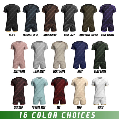 Personalized Soccer Team Jersey For Men And Kids, Print Your Logo Number & Team Name, Custom American Football Jersey Training Outfit | KE12