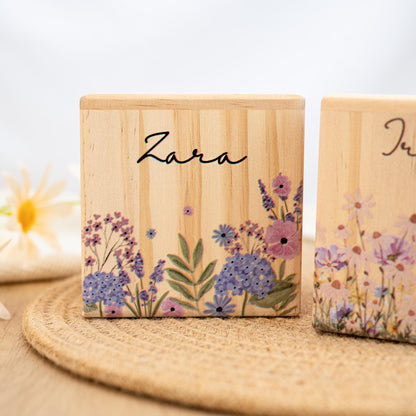 Money Box Personalized,Money Box Flowers,Piggy Bank for Kids,Coin Bank,Cash Box Wood,Baptism Gift,Savings Bank,Baby Shower Gift,Christmas