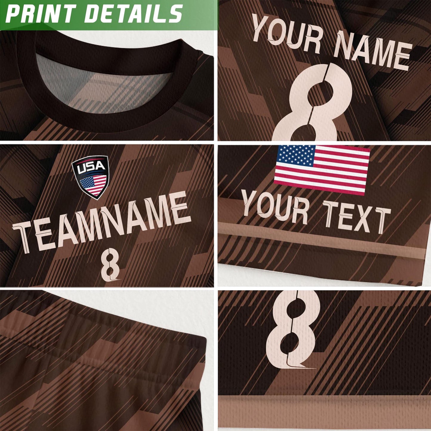 Personalized Soccer Team Jersey For Men And Kids, Print Your Logo Number & Team Name, Custom American Football Jersey Training Outfit | KE12