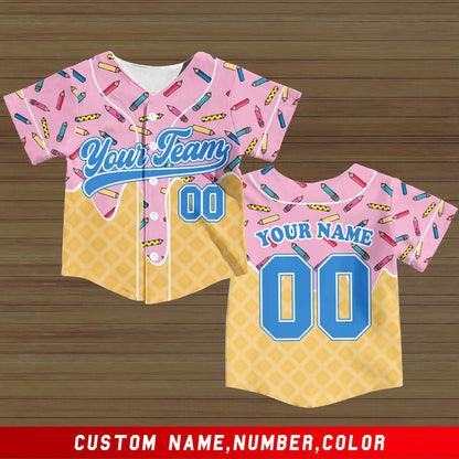First Day of School Custom Jersey Baseball Shirt Drip Back to School Gift for Teacher First Grade Second Grade Classroom Outfit | GF30