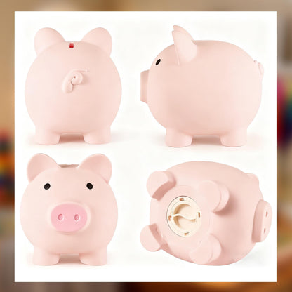 Personalized Piggy Bank With Name, Custom Kids Coin Bank, Birthday Gift for Boys, Nursery Room Decor, Baby Shower Gifts, Handmade Money Bank