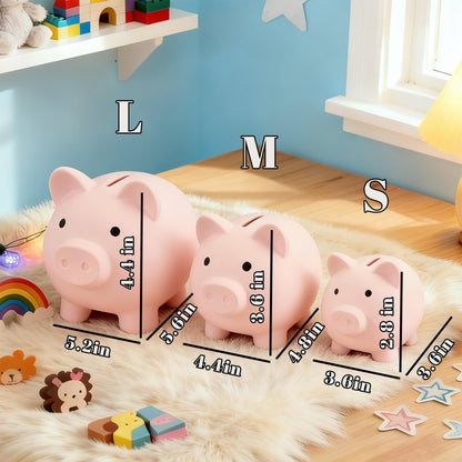 Custom Piggy Bank with Name, Personalized Piggy Bank for Boys or Girls, Kids Birthday Gift, Kids Room Decor, Gift for Kids, Gift for Boys