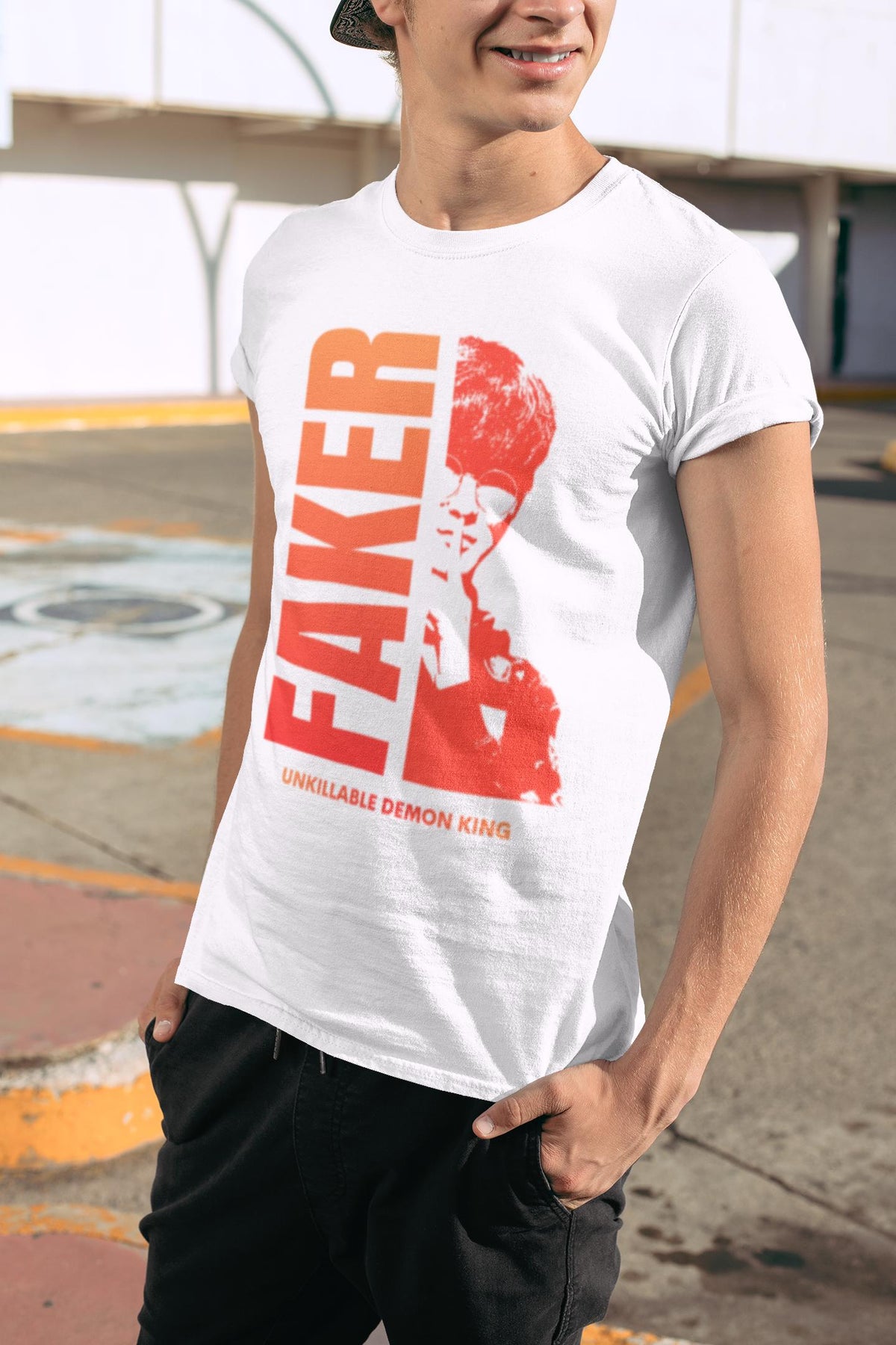 Faker T1 League of Legends Esports Shirt, LoL Gaming Leagueoflegends Gamer Gift Worlds MSI LCK Fan Merch Tournament Event Watchparty Viewing | YL36