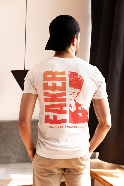 Faker T1 League of Legends Esports Shirt, LoL Gaming Leagueoflegends Gamer Gift Worlds MSI LCK Fan Merch Tournament Event Watchparty Viewing | YL36