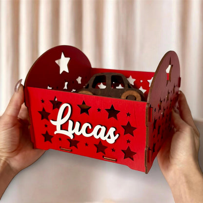 Personalized Rustic Memory Box, Wooden Handmade