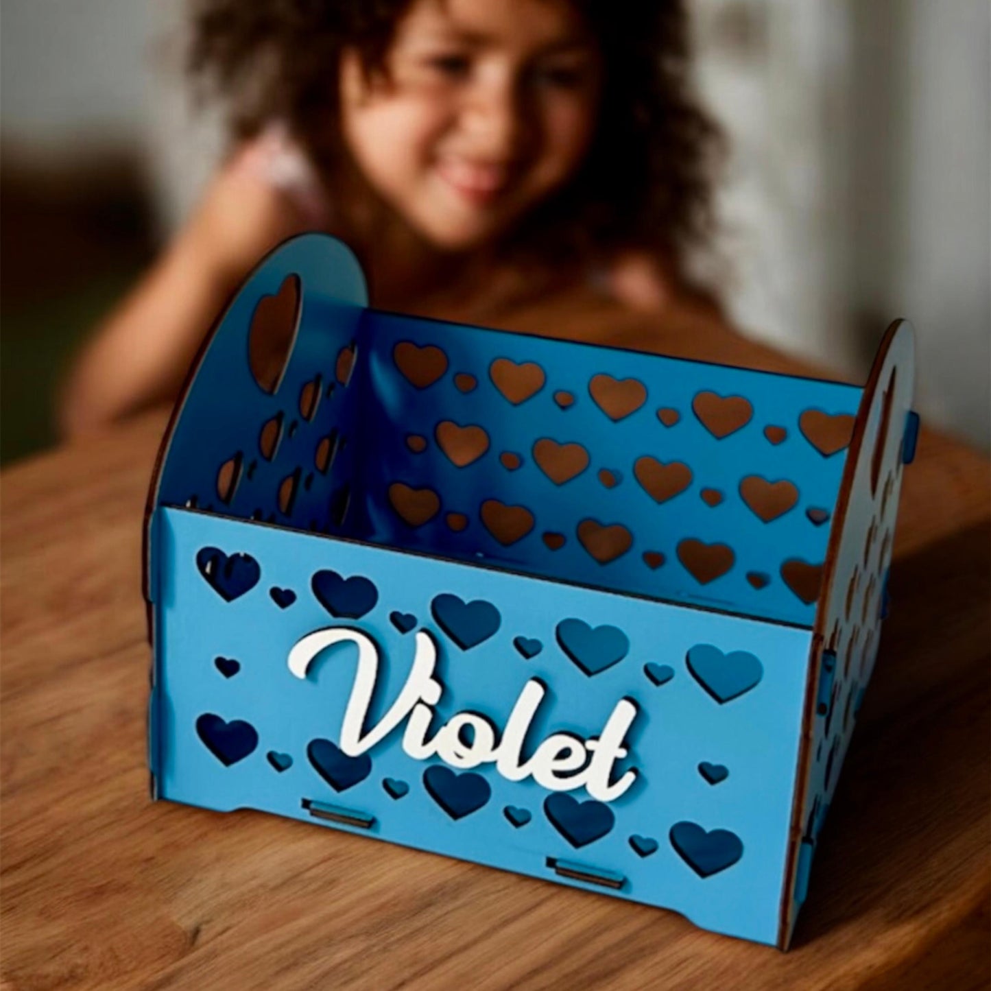 Personalized Rustic Memory Box, Wooden Handmade