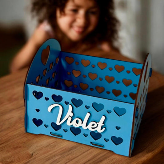 Personalized Rustic Memory Box, Wooden Handmade