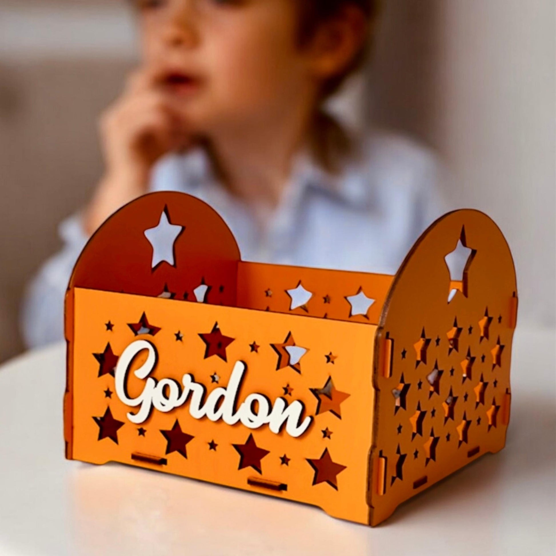 Handmade Rustic Wooden Keepsake Box, Personalized