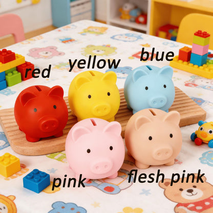 Personalized Piggy Bank - Custom Engraved Plastic Coin Bank, Kids Gift