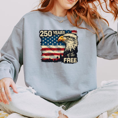 USA 250th Anniversary Shirt 1776-2026,America 250 Eagle Tee,Comfort Colors Patriotic Shirt for Men, Fourth of July 2026 | GS39