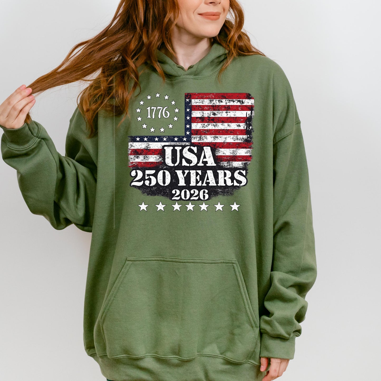 USA Semiquincentennial 250 Years Shirt,American Eagle Patriotic Tee,1776-2026 Freedom Celebration Shirt,Vintage USA Flag Independence Day | JC79